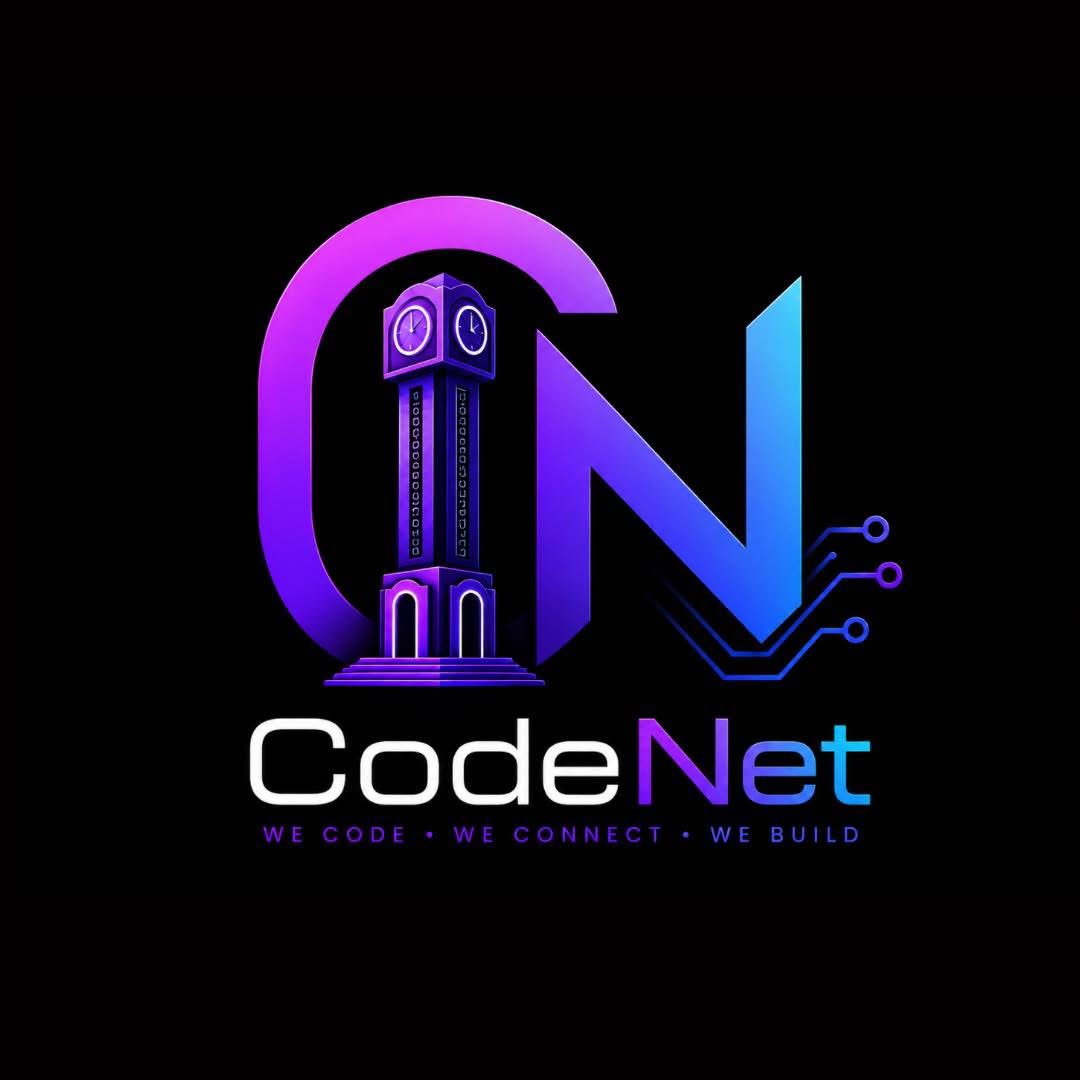شعار شركة Code Net SY
